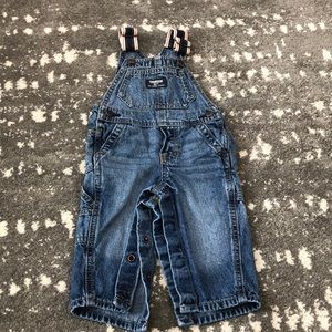 9 month Oshkosh B’Gosh overalls baby boy baby girl